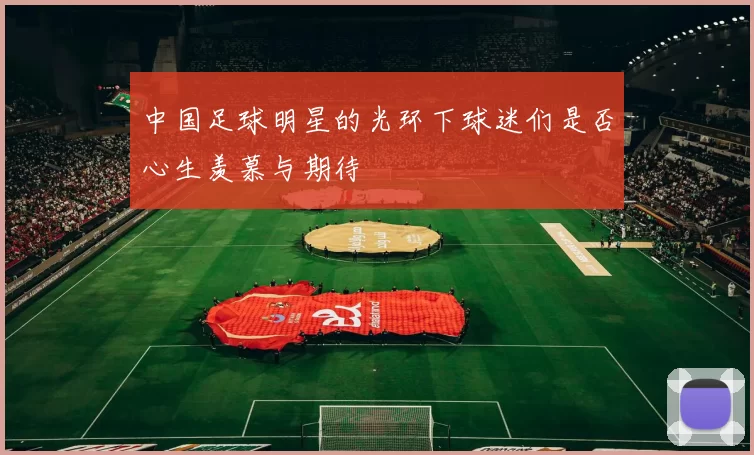 中国足球明星的光环下球迷们是否心生羡慕与期待